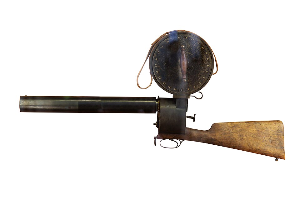 The Photographic Shotgun  - A rifle that didn’t fire bullets, but time itself.