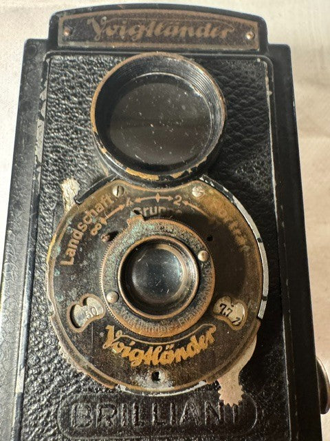 Voigtlander Brilliant Pseudo TLR vintage camera