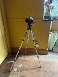 Camera Tripod with Pan Head