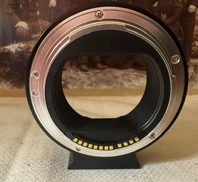 K&F CONCEPT EF to EOS R Adapter Auto Focus EF-S Lens RF EF-EOS R, black