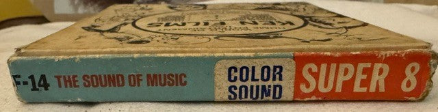 Super 8 The Sound of Music film reel, vimntage, Ken films