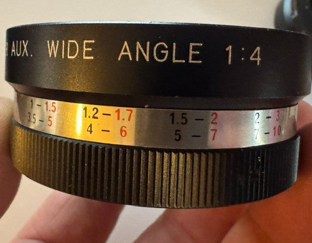 Two Yashica lenses in case