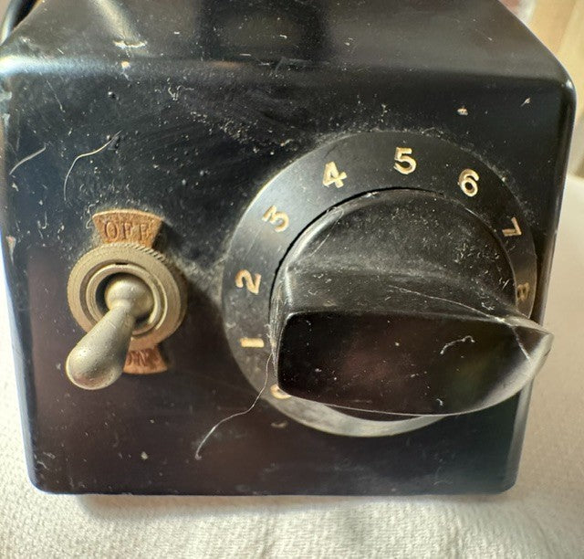 stunning retro microscope adjustable light source, 1960s, Good lamp