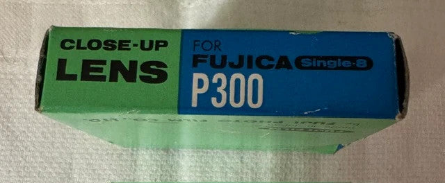Fujica Single-8 P-300 Close-Up Lens 41mm — Original Box & Case, Made in Japan