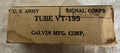 U.S Signals radio tubes and bulbs, NoS