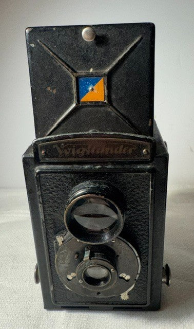 Voigtlander Brilliant Pseudo TLR vintage camera