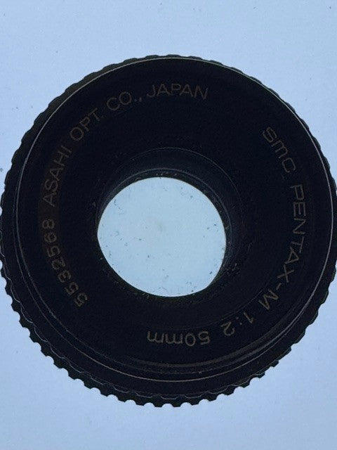 Asahi SMC Pentax-M 50mm f2 prime lens
