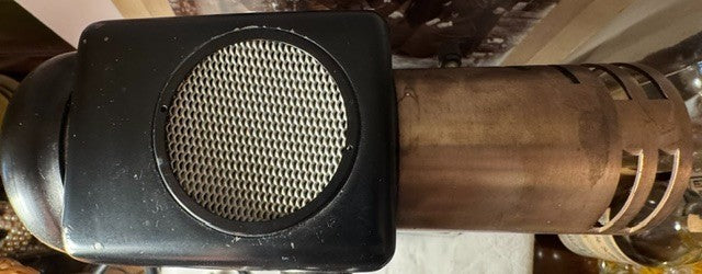 stunning retro microscope adjustable light source, 1960s, Good lamp