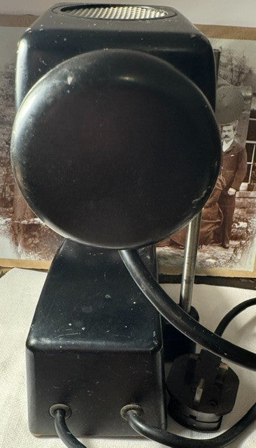 stunning retro microscope adjustable light source, 1960s, Good lamp