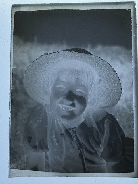 vintage glass plate negatives