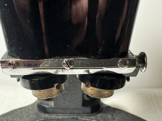 R & J Beck Stereoscopic microscope 1872, War office marking