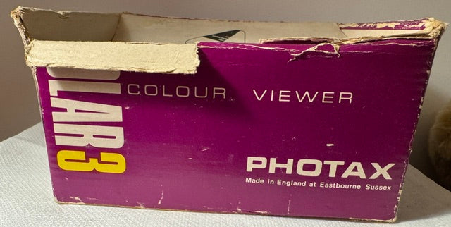 1960s Photax Solar 3 35mm slide viewer