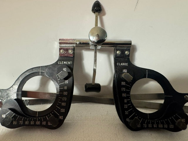 Vintage Clement Clarke drop cell trial frames