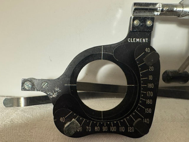 Vintage Clement Clarke drop cell trial frames
