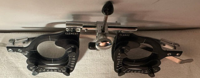 Vintage Clement Clarke drop cell trial frames