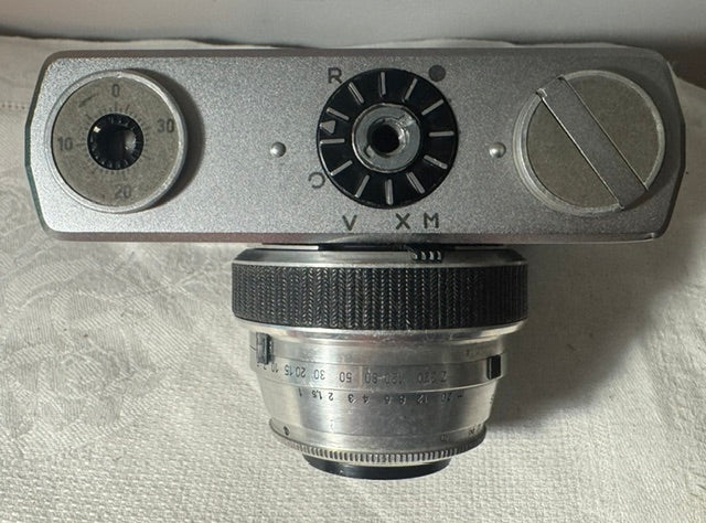 Vintage Carl Zeiss Jena Werra 1 35mm camera 1954