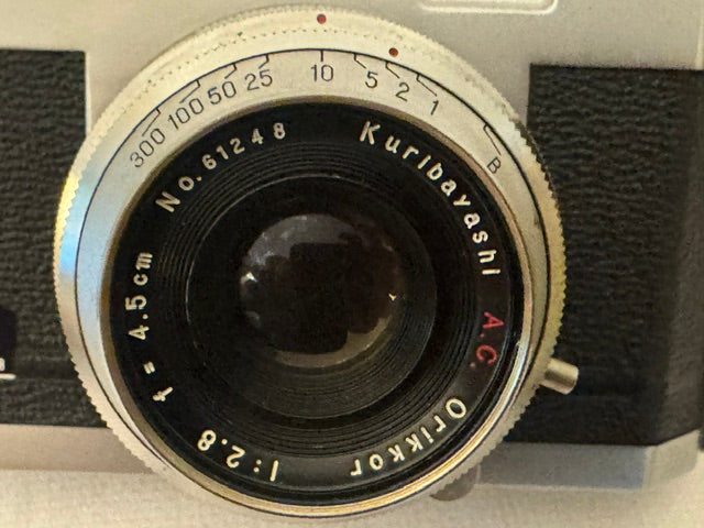 Petri Color Correction Super 2.8 35mm Camera — Vintage Japanese Rangefinder