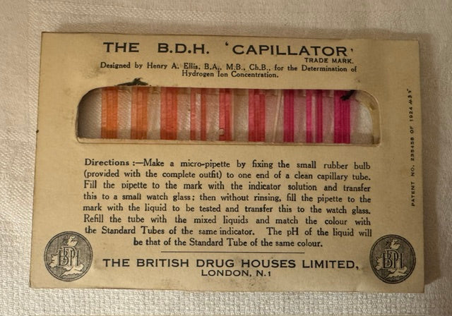 Vintage Scientific Capillator in original box 1952