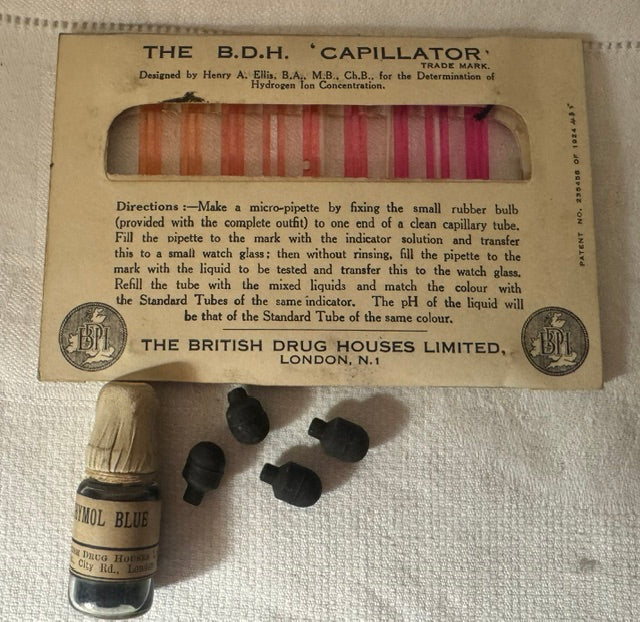 Vintage Scientific Capillator in original box 1952
