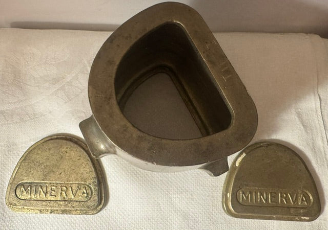 Vintage Minerva Brass Denture Mould 1930s/40s — Dental Press