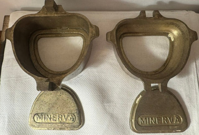 Vintage Minerva Brass Denture Mould 1930s/40s — Dental Press