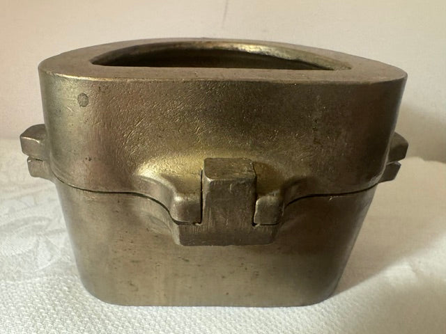 Vintage Minerva Brass Denture Mould 1930s/40s — Dental Press