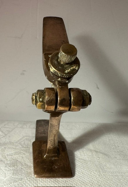 Vintage Mortimer Dental Articulator — Gunmetal, Vintage Dentistry