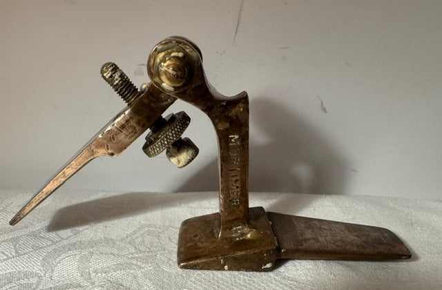 Vintage Mortimer Dental Articulator — Gunmetal, Vintage Dentistry