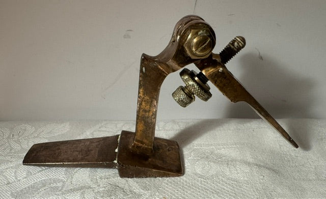 Vintage Mortimer Dental Articulator — Gunmetal, Vintage Dentistry