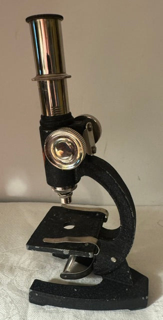 Merit Students Microscope No. 3/A 1950s — J & L Randall Ltd, England