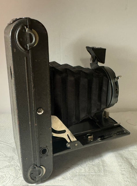 Vintage Ensign 'Greyhound' Folding Camera c.1930 — Houghton-Butcher, 120 Film