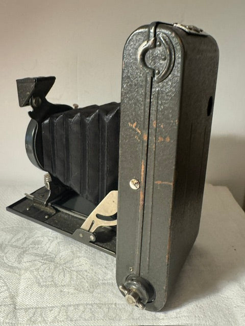 Vintage Ensign 'Greyhound' Folding Camera c.1930 — Houghton-Butcher, 120 Film