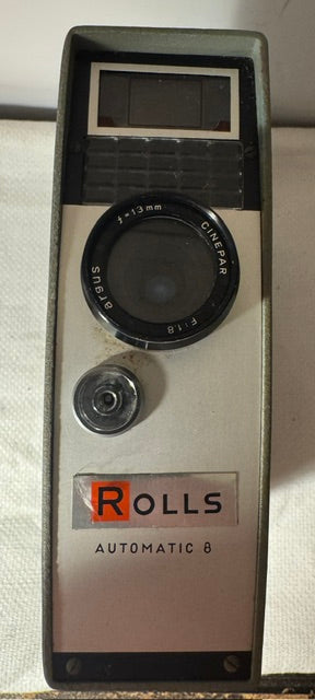 Vintage Rolls Automatic 8 cine camera 1960s