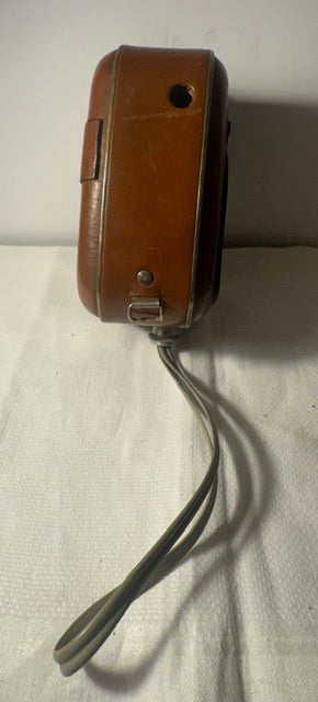 Vintage Noris 8D Plank Cine Camera 1970s — Double 8, Original Leather Case, Made in Germany