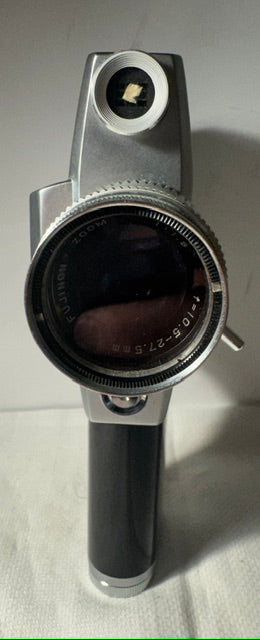 Vintage Fujica Single-8 P-300 Cine Camera 1967 — Fully Working, Film Available