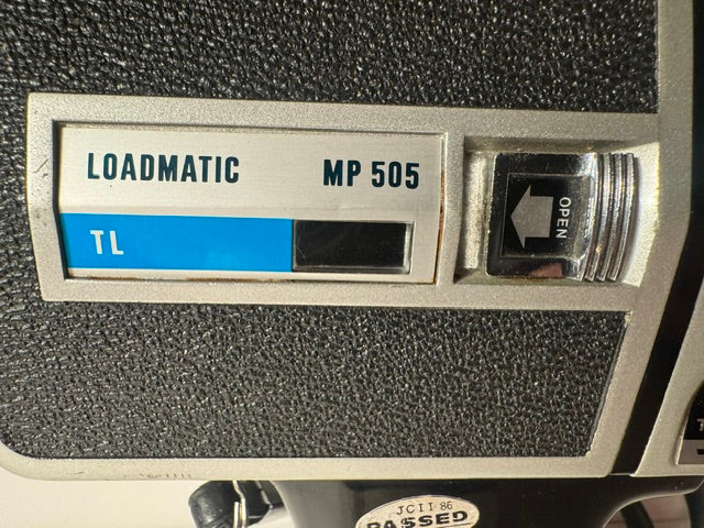 Vintage Hanimex MP 505 Loadmatic Super 8 Cine Camera 1970–71 — Working, Film Available