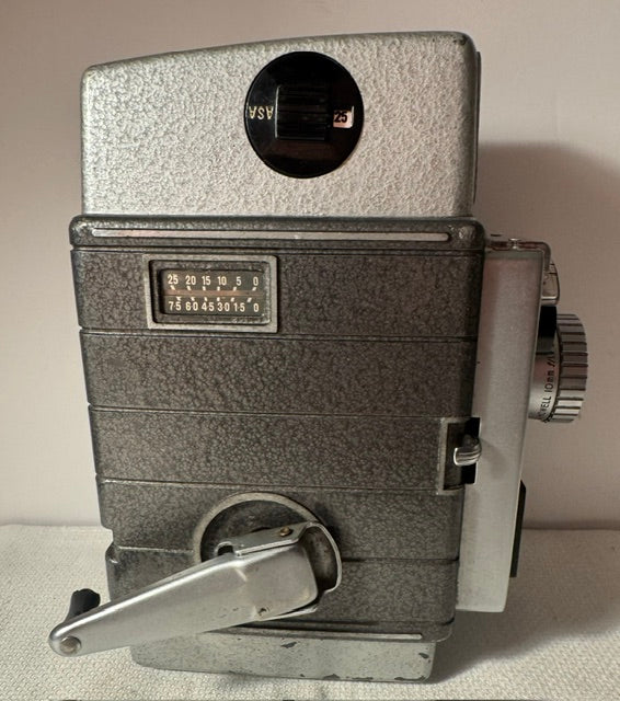 Vintage Bell & Howell 624EE Autoset Cine Camera 1958 — Double 8, Auto Exposure, Original Case