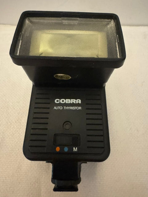 Vintage Cobra Auto Thyristor Flashgun — Camera Tested, Working