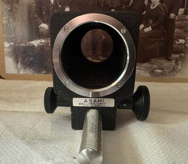 Asahi Pentax Bellows Unit — M42 Screw Mount, Original Box & Instructions