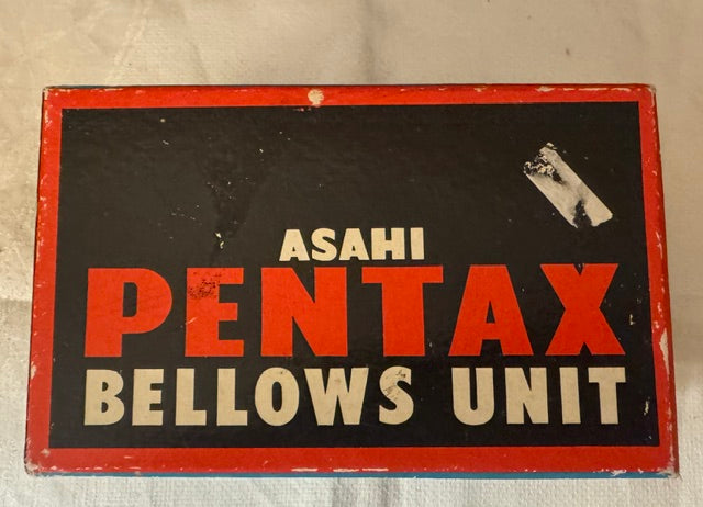 Asahi Pentax Bellows Unit — M42 Screw Mount, Original Box & Instructions