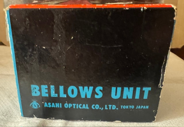 Asahi Pentax Bellows Unit — M42 Screw Mount, Original Box & Instructions