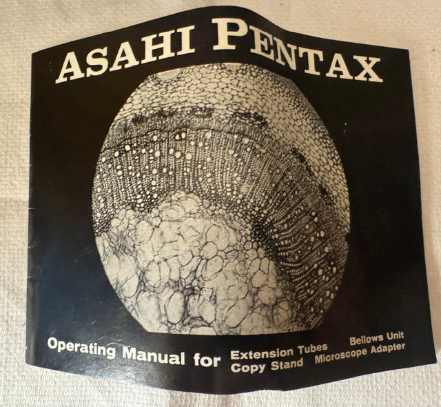 Asahi Pentax Bellows Unit — M42 Screw Mount, Original Box & Instructions