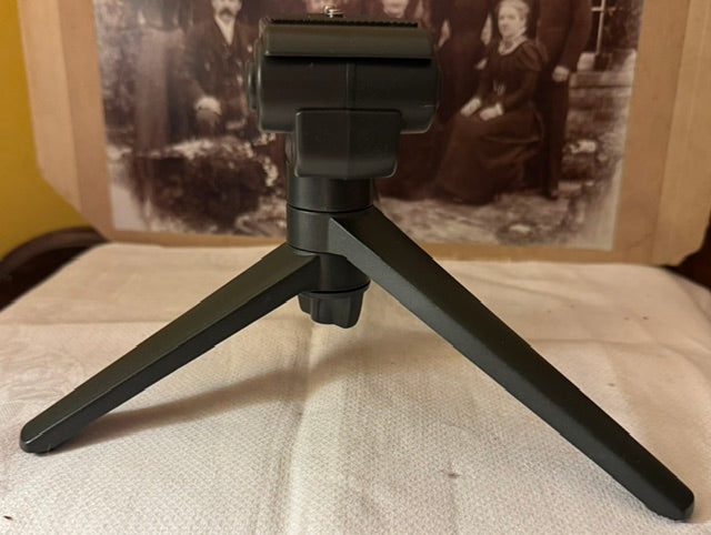 Vintage Miranda Minipod — Compact Tabletop Tripod, Original Box & Instructions