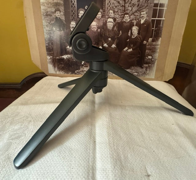 Vintage Miranda Minipod — Compact Tabletop Tripod, Original Box & Instructions