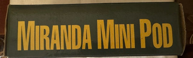 Vintage Miranda Minipod — Compact Tabletop Tripod, Original Box & Instructions