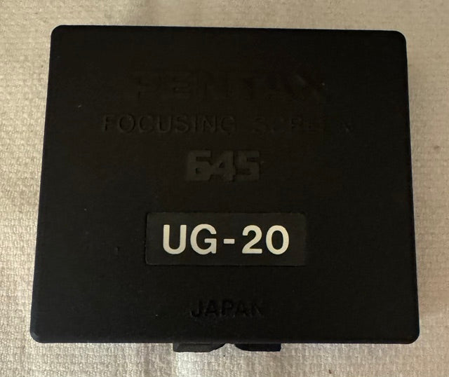 Pentax 645 Focusing Screen — Unused, Original Box, Pincers & Instructions