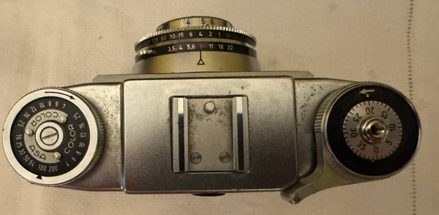 Zeiss Ikon Contina 35mm Camera — Working Shutter, Clean Optics, Original Leather Case 1954 - 1955