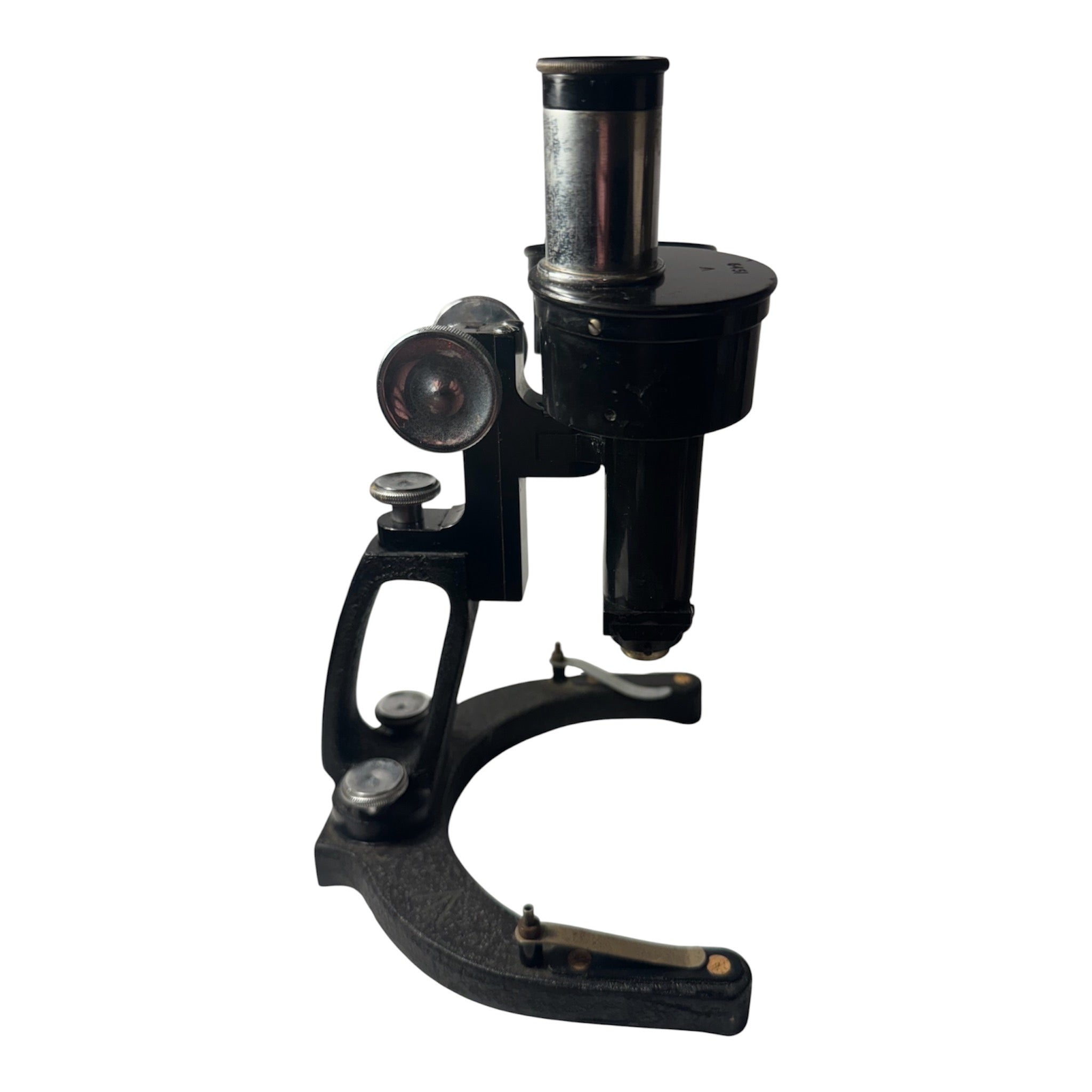 R & J Beck Stereoscopic microscope 1872, War office marking