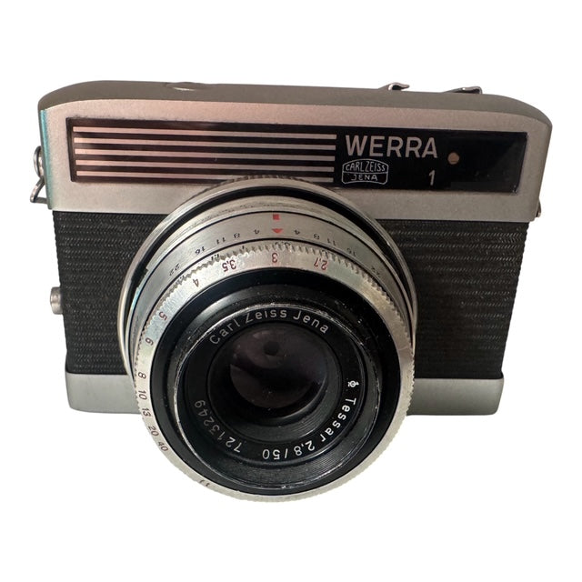 Vintage Carl Zeiss Jena Werra 1 35mm camera 1954
