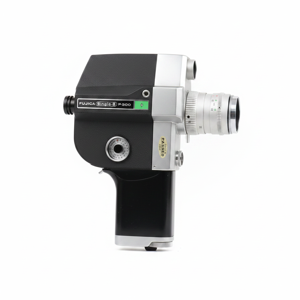 Fujica Single-8 P-300 — White Background